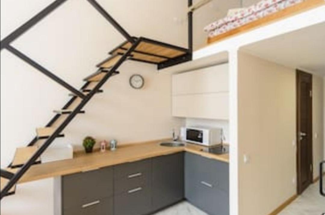 Ferienwohnung Loft Smart House Kiew Exterior foto
