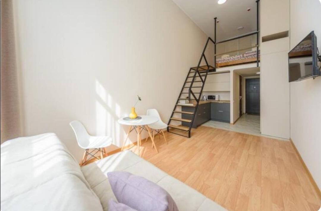 Ferienwohnung Loft Smart House Kiew Exterior foto